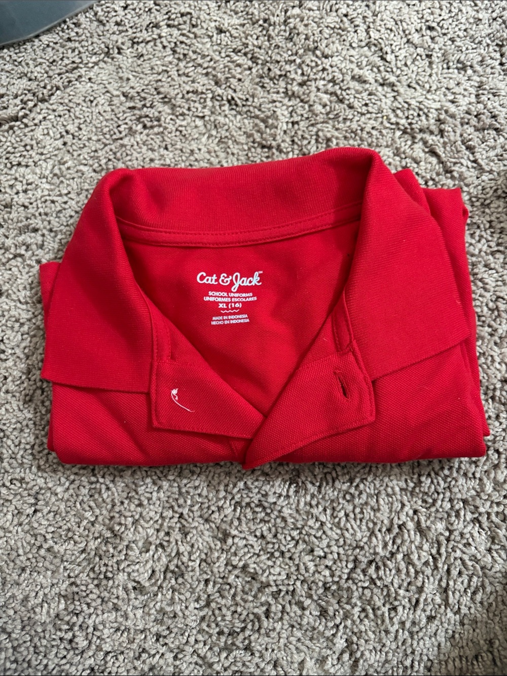 Boy’s Red Polo